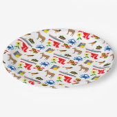 Assiettes En Carton Maryland (Angle)