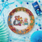 Assiettes En Carton Masha et 3 ours de conte de fées (Fête)