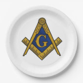 ASSIETTES EN CARTON MASON LARGE (Devant)