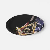 Assiettes En Carton Masonic Minds (Yellowish) États-Unis (Angle)