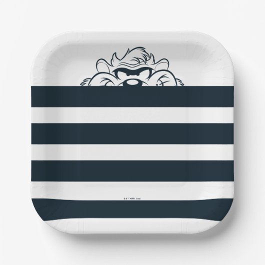 Assiettes En Carton Masquage TAZ™ Dans Les Tracées (Recto)