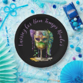 Assiettes En Carton Masque Mardi Gras (Fête)