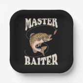 Assiettes En Carton Master Baiter Fishing (Recto)