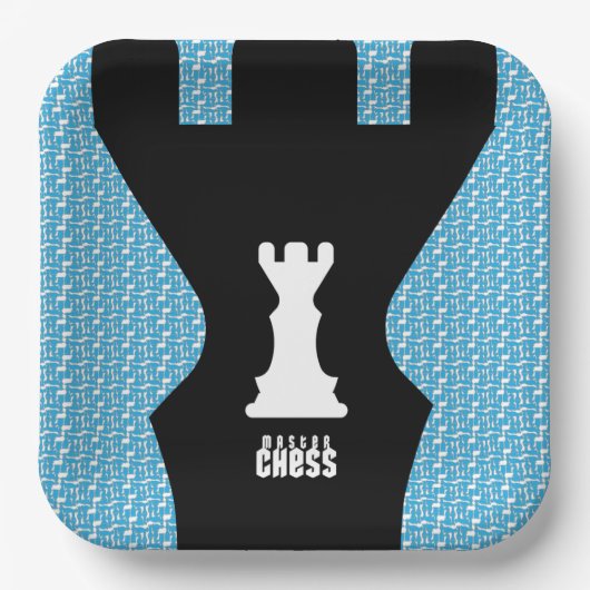 ASSIETTES EN CARTON MASTER CHESS ORIGINAL BY MASANSER (Recto)