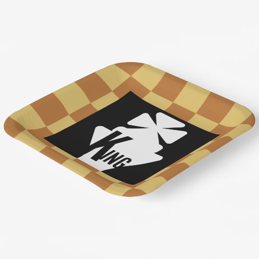 ASSIETTES EN CARTON MASTER CHESS ORIGINAL BY MASANSER (Angulaire)