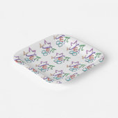 Assiettes En Carton mathématicien (Angulaire)