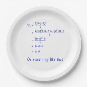 Assiettes En Carton Mathématiques