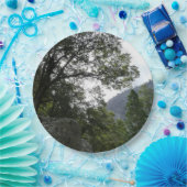 Assiettes En Carton Matin sur le sentier à Vernal Falls à Yosemite (Fête)