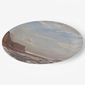 Assiettes En Carton Matin sur l'île de Wight (Angle)