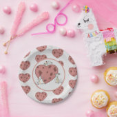 Assiettes En Carton Mäuse nähen Herz (Fête)