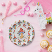 Assiettes En Carton Mäuse nähen Pilz (Fête)