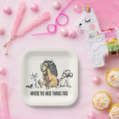 Assiettes En Carton Max et les choses folles Jouer (Fête)