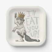 Assiettes En Carton Max. | Je Te Mangerai ! (Recto)