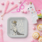 Assiettes En Carton Max. | Je Te Mangerai ! (Fête)