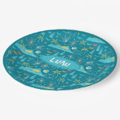 Assiettes En Carton MCM Diamond Head Fireworks Party (Angle)