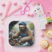 Assiettes En Carton Mécanique de fentes (Fête)