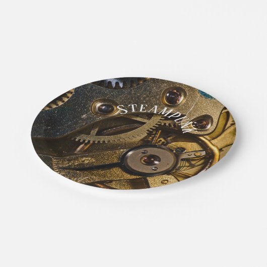 Assiettes En Carton Mécanisme d'observation en vapeur (Angle)