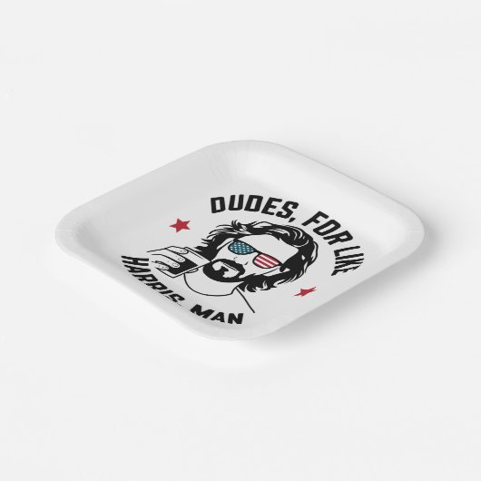 Assiettes En Carton Mecs Pour Comme Harris Man White Dudes Pour Harris (Angulaire)