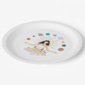 Assiettes En Carton Meditation art (Angle)