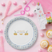 Assiettes En Carton Mediterranean Citrus (Fête)