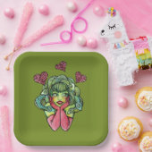 Assiettes En Carton Méduse (Fête)
