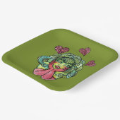 Assiettes En Carton Méduse (Angulaire)