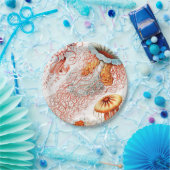 Assiettes En Carton Méduse, Discomedusae par Ernst Haeckel (Fête)