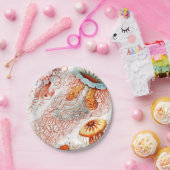 Assiettes En Carton Méduse, Discomedusae par Ernst Haeckel (Fête)