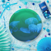 Assiettes En Carton Méduses transparentes (Fête)