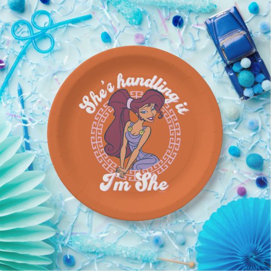 Assiettes En Carton Megara - She's Handling It, I'm She Paper Plates (Fête)