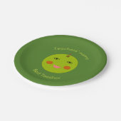 Assiettes En Carton Meilleur enseignant Happy Apple Custom Paper Party (Angle)