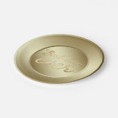 Assiettes En Carton Meilleur jour jamais (Angle)