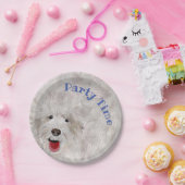 Assiettes En Carton Meilleur Labradoodle (Fête)