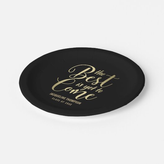 Assiettes En Carton Meilleures Futures Plaques de graduation de COULEU (Angle)