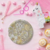 Assiettes En Carton Mélanger floral (Fête)