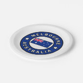 Assiettes En Carton Melbourne Australie (Angle)
