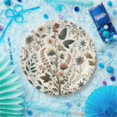 Assiettes En Carton Melody Meadow (Fête)