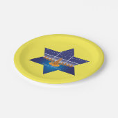 Assiettes En Carton Menorah Dogs_Happy Hanoukka_Star de David (Angle)