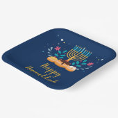Assiettes En Carton Menorah Hanukkah Party Plates (Angulaire)