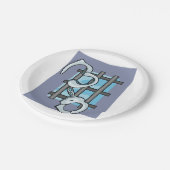 Assiettes En Carton Menottes de prison (Angle)