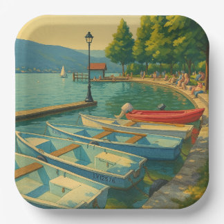 Assiettes En Carton Menthon Saint Bernard