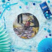 Assiettes En Carton Menu du jour, Harbour Island, Bahamas (Fête)