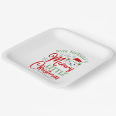 Assiettes En Carton Meowy Little Christmas (Angulaire)