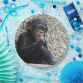 Assiettes En Carton Mer de Chimpané 013 (Fête)