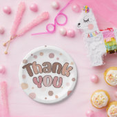 Assiettes En Carton Merci (Fête)