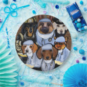 ASSIETTES EN CARTON MERCI (Fête)