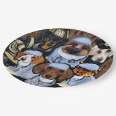 ASSIETTES EN CARTON MERCI (Angle)