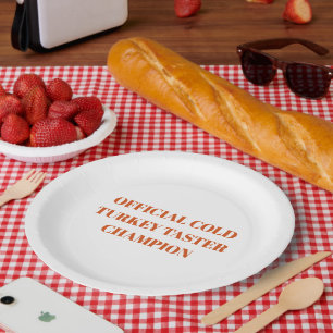 ASSIETTES EN CARTON MERCI ET NOËL