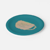 Assiettes En Carton Merci très compatible (Angle)