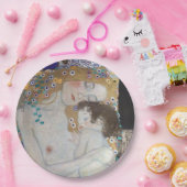 Assiettes En Carton Mère et enfant par Gustav Klimt (Fête)